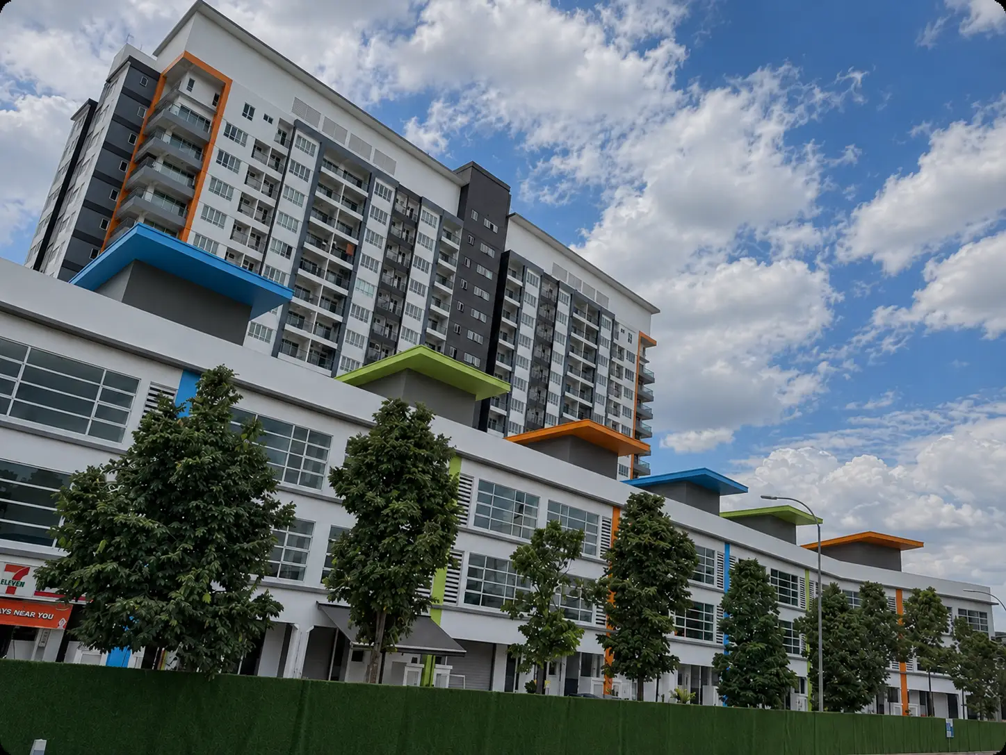 Axcel International School campus building in Puchong